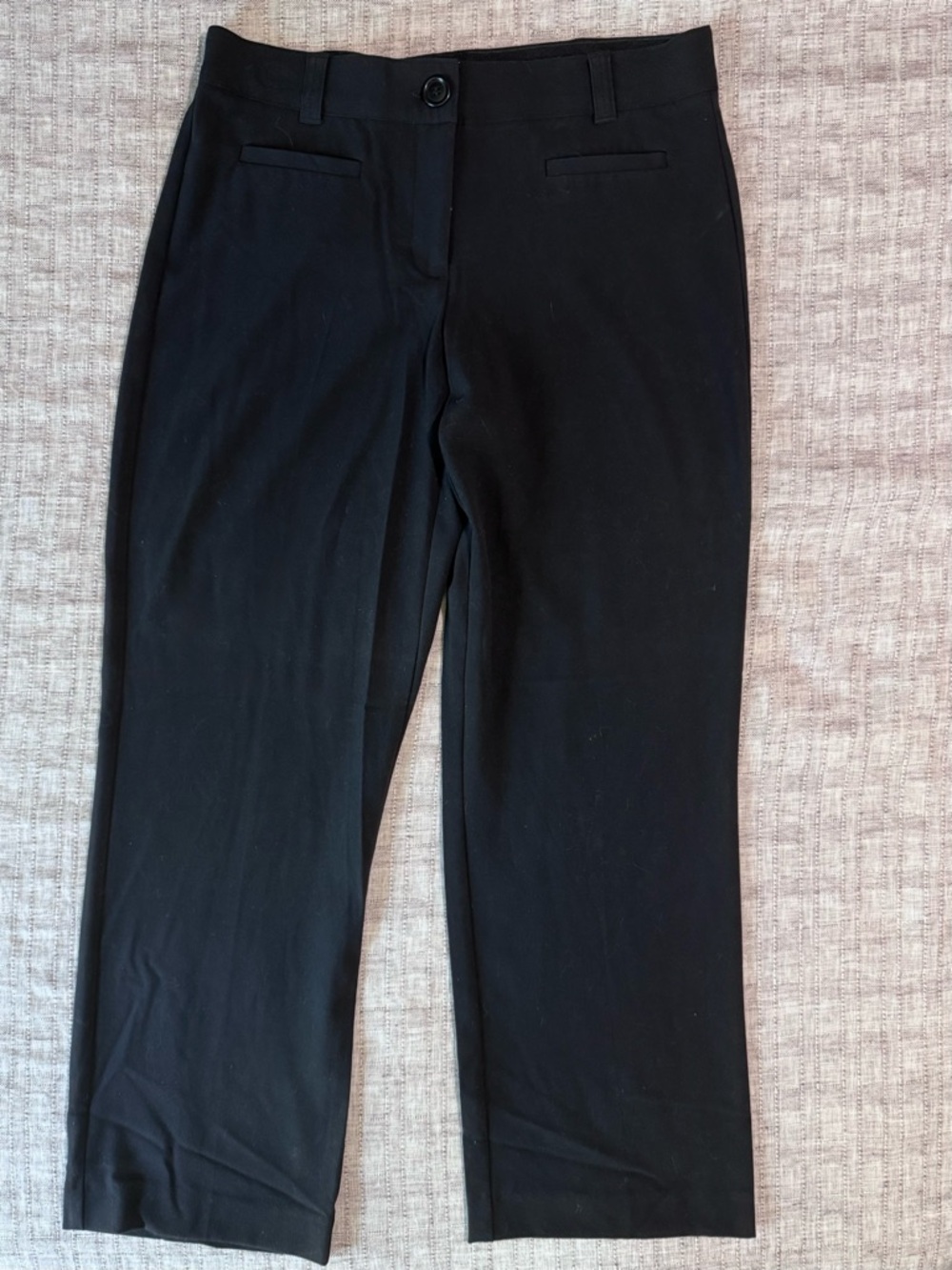 Counterparts Black Knit Waistband Pants. Petite 10